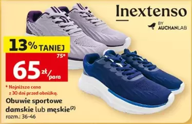Obuwie sportowe damskie lub męskie