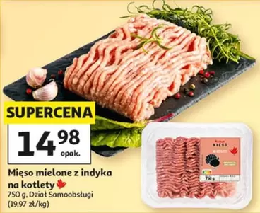 Mięso mielone z indyka na kotlety
