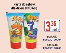 Pasta do zębów dla dzieci DINO 60g