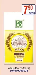 Mąka orkisz tortowa typ 450