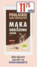 Mąka orkiszowa jasna BIO 1 kg S04010000073
