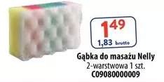 Gąbka do masażu 2-warstwowa 1 szt. C09080000009