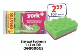 York - Zmywak kuchenny 4+1 szt. FALA