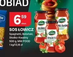 SOS ŁOWICZ Spaghetti, Boloński, Słodko-Kwaśny