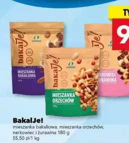 Ty - Mieszanka bakaliowa, mieszanka orzechów, nerkowiec i żurawina