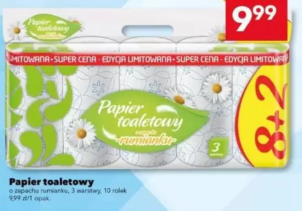 Papier toaletowy rumianku