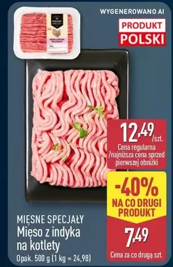 Mięso z indyka na kotlety