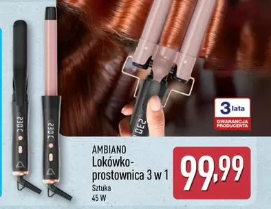 Lokówko-prostownica 3 w 1