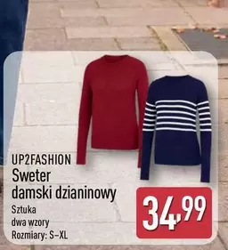 Sweter damski dzianinowy