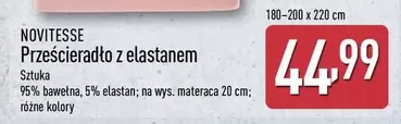 Prześcieradło z elastanem