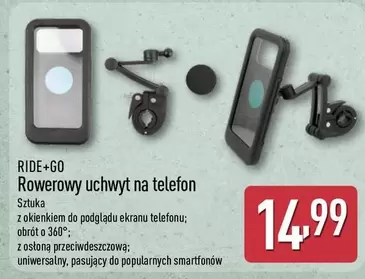 Rowerowy uchwyt na telefon