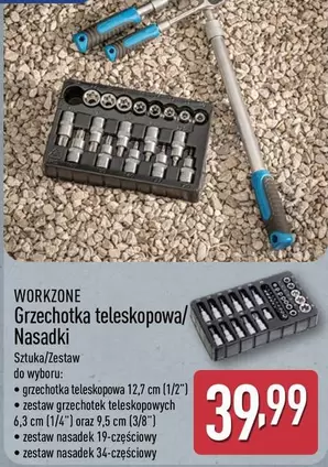 Grzechotka teleskopowa/Nasadki
