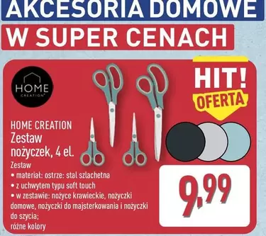 Zestaw nożyczek, 4 el.