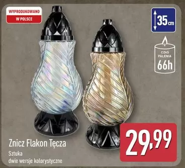 Znicz Flakon Tęcza