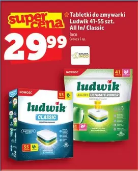 All - Tabletki do zmywarki Ludwik 41-55 szt.