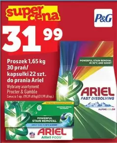 Proszek 1,65 kg 30 prań / kapsułki 22 szt.