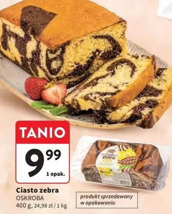 Ciasto zebra