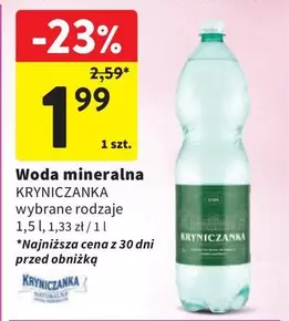 Woda mineralna