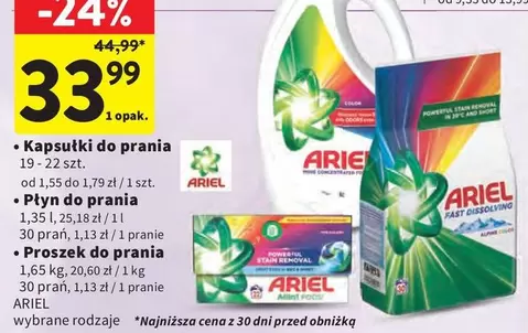 Kapsułki do prania, Płyn do prania, Proszek do prania