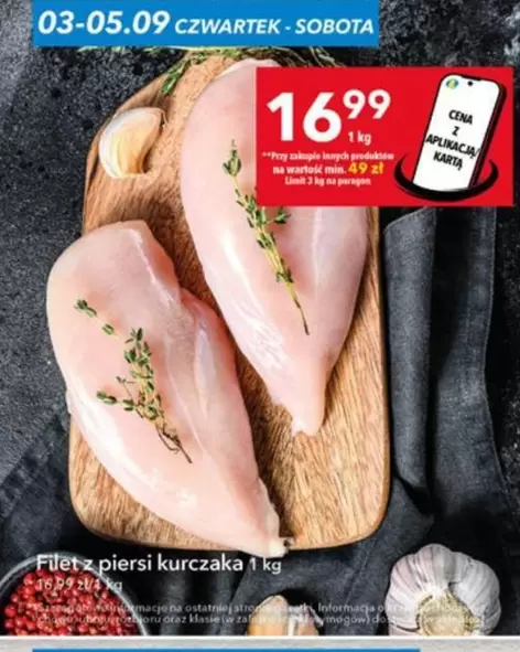 Filet z piersi kurczaka