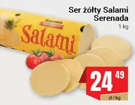 Ser żółty Salami
