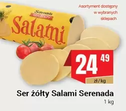 Ser żółty Salami