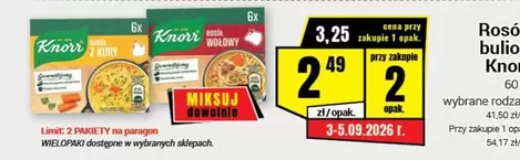 Rosół bulion Knorr