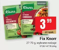 Fix Spaghetti Bolognese, Fix do Potraw Chińskich
