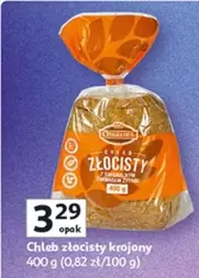 Chleb złocisty krojony