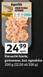 Krewetki białe gotowane