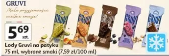 Lody Gruvi na patyku