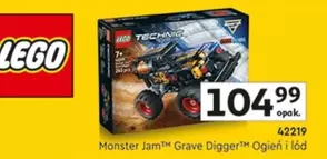 Lego - Monster Jam Grave Digger Ogień i łód 42219