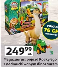 Megazaurus: pojazd Rocky'ego z nadmuchuwanym dinozaurem