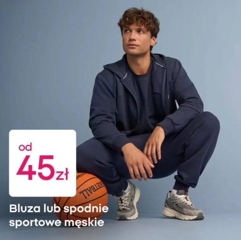 Bluza lub spodnie sportowe męskie