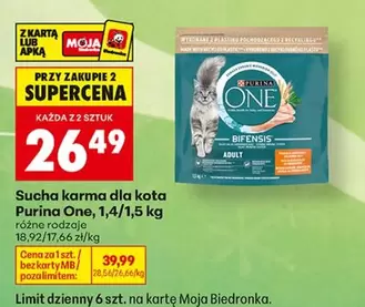 One - Sucha karma dla kota