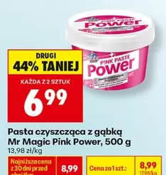 Pink - Pasta czyszcząca z gąbką