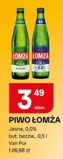 Piwo Łomża Jasne, 0,0%