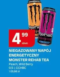 Monster - NIEGAZOWANY NAPÓJ ENERGETYCZNY MONSTER REHAB TEA