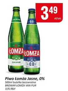 Piwo Łomża Jasne, 0%