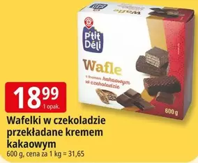 We - Wafelki w czekoladzie przekładane kremem kakaowym