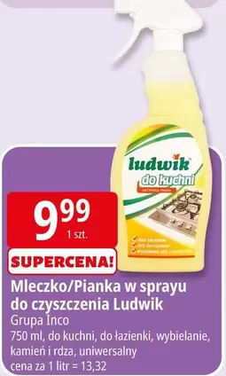 Mleczko/Pianka w sprayu do czyszczenia