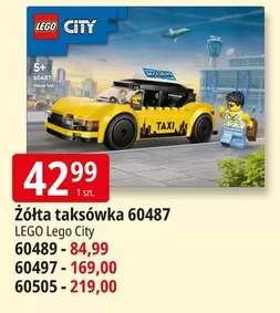 Lego - Żółta taksówka 60487