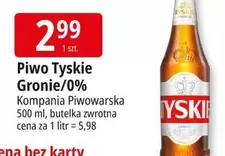 Piwo Tyskie Gronie/0%