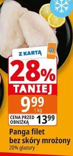 Panga filet bez skóry mrożony