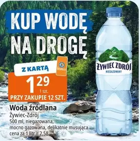 Woda źródlana
