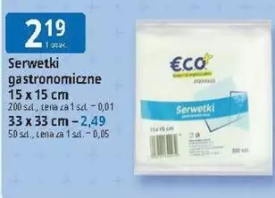Serwetki gastronomiczne