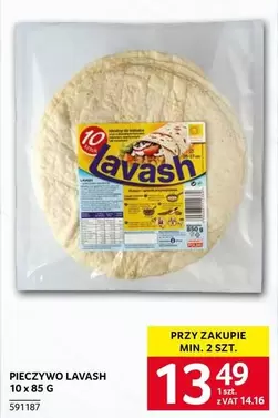PIECZYWO LAVASH 10 x 85 G