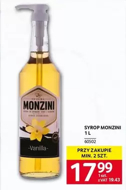 SYRUP VANILLA