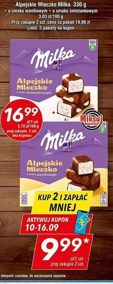Alpejskie Mleczko