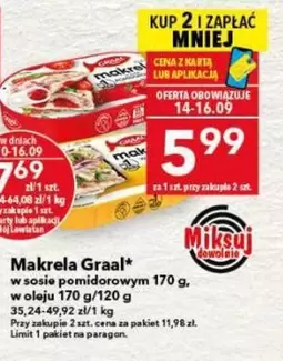 Gm - Makrela Graal w sosie pomidorowym